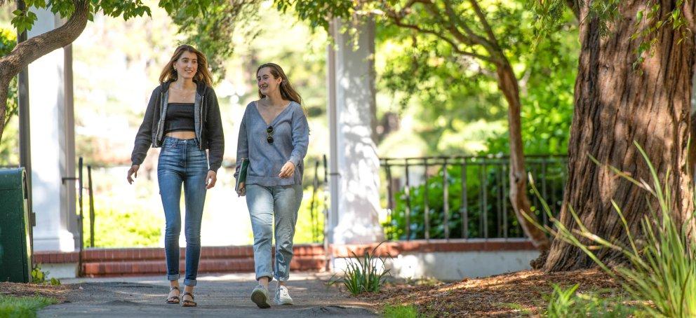 Gael students walking