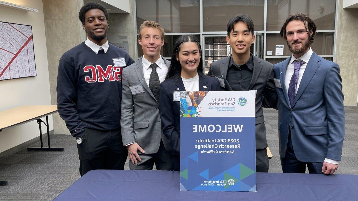 Saint Mary's Finance Majors at CFA Institute Research Challenge